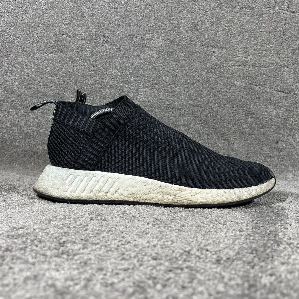 Adidas Boost NMD CS2 PK Primeknit City Sock CQ2372 Men’s Sz 11 Black Shoes Used